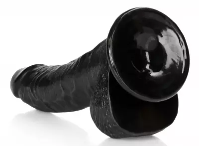 Dildo Curved RealCock 17 x 4,3cm Schwarz – 5/7
