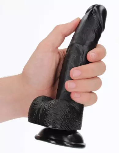 Dildo Curved Kurt 15 x 3,7cm Schwarz – 6/7