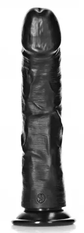 Dildo Mega Curved RealRock 25 x 5,6cm Schwarz – 3/6
