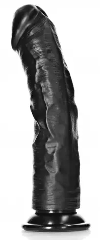 Dildo Mega Curved RealRock 25 x 5,6cm Schwarz – 4/6