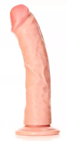 Realistischer Dildo Saugnapf Curved RealRock 20 x 4,6cm – 3/7