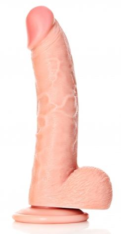 Realistic Curved RealRock Dildo 17 x 4.3cm