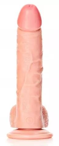Realistischer Dildo Curved RealRock 17 x 4,3cm – 4/7