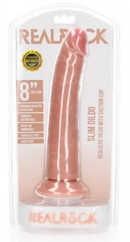 Realistischer Dildo Slim RealRock 20 x 4,6cm – 2/7