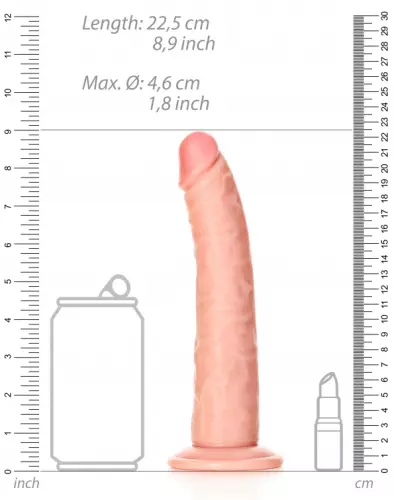Realistischer Dildo Slim RealRock 20 x 4,6cm – 7/7