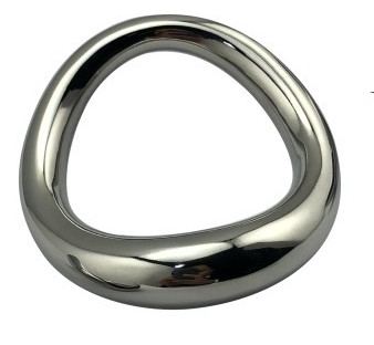 Curved Steel Metal Cock Ring