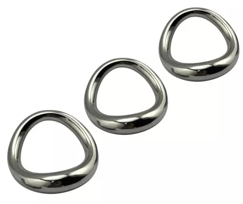 Penisring aus Metall Curved Steel – 4/5