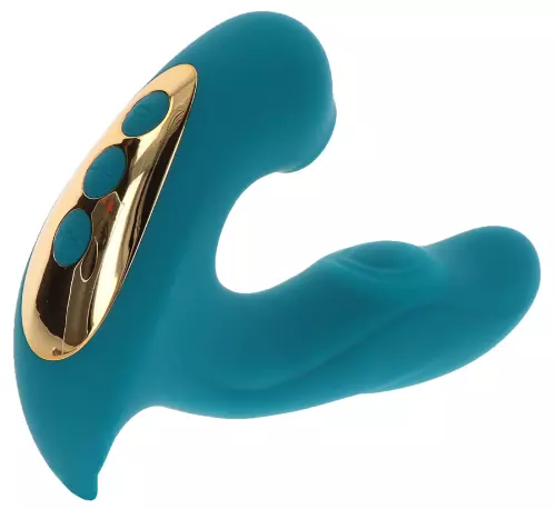 Klitoris- und G-Punkt-Stimulator Eternal 15cm Türkis – 4/9