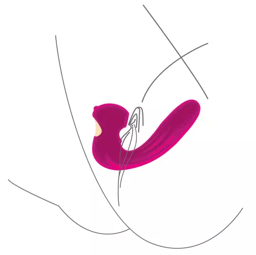 Klitoris- und G-Punkt-Stimulator Celestial 15cm Violett – 8/11