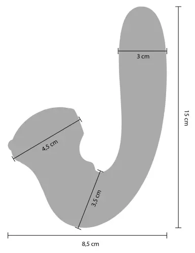Klitoris- und G-Punkt-Stimulator Celestial 15cm Violett – 11/11