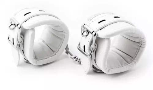 Fußmanschetten Cuff Bomb Weiß – 1/9