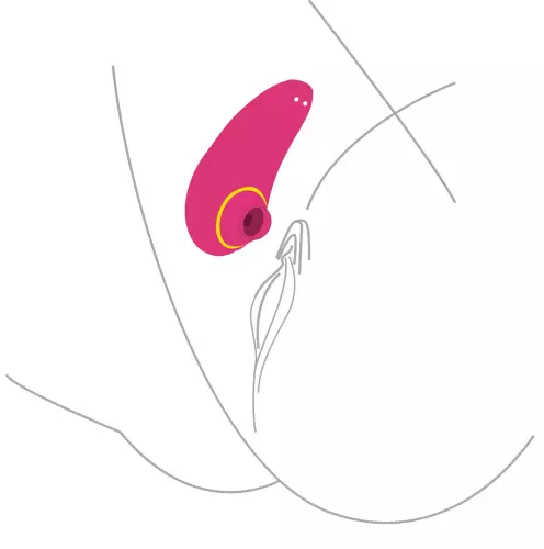 Clitoris stimulator Infinite Love Roze – 5/8