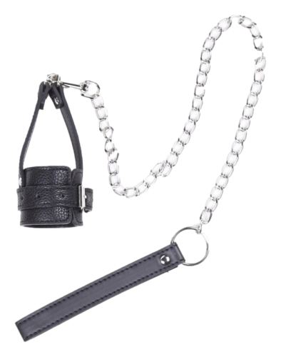 Penis Loop Leash Dick Black