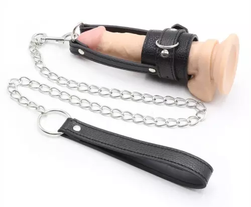Leine für Penis Loop Dick Schwarz – 4/6