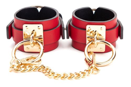 Wrist Cuffs GOLDY CUFF Red-Black