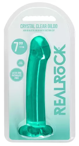 Dildo Rody Crystal RealRock 16 x 4cm Grün – 2/5