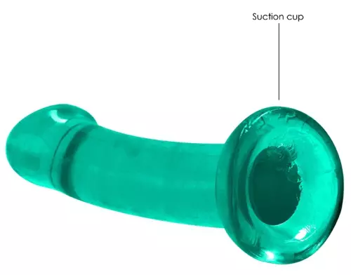 Dildo Rody Crystal RealRock 16 x 4cm Grün – 4/5