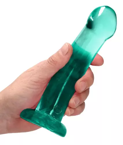 Dildo Rody Crystal RealRock 16 x 4cm Grün – 5/5