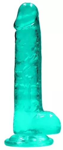 Dildo Crystal Clear Grün 14 x 3,5cm – 4/6