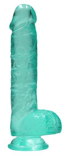 Crystal Clear Dildo Green 12 x 3cm
