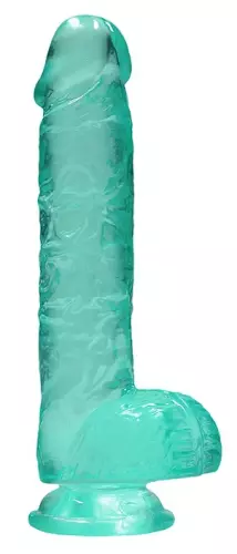 Dildo Crystal Clear Grün 12 x 3cm – 1/6