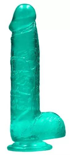 Dildo Crystal Clear Grün 12 x 3cm – 4/6