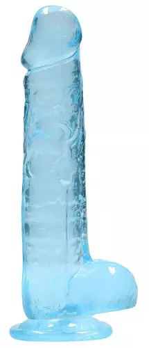Dildo Crystal Clear Blau 16 x 4cm – 4/6