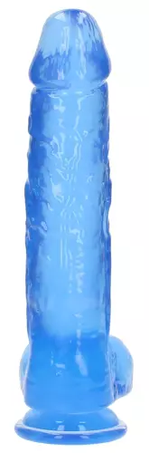 Dildo Crystal Clear Blau 21 x 5,5cm – 3/5
