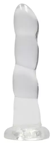 Dildo Twist Crystal RealRock 16 x 4cm Transparent – 1/5