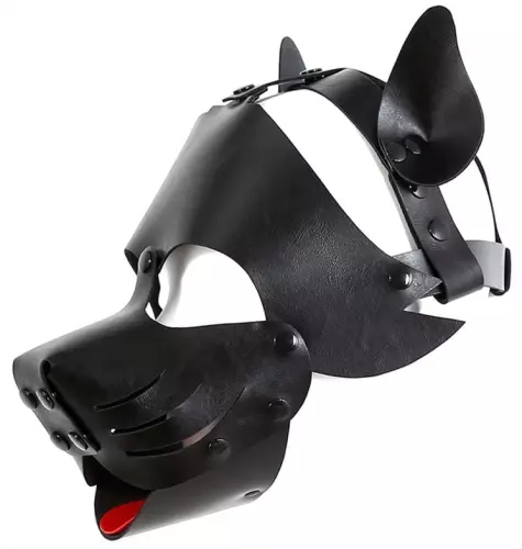 Maske Dog Pup Schwarz – 2/9