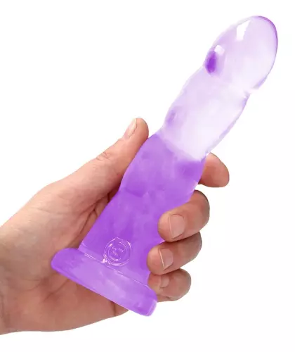 Dildo Twist Crystal RealRock 16 x 4cm Violett – 5/5