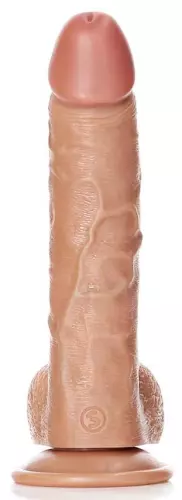 Realistischer Dildo Curved RealRock 17 x 4.3cm Latino – 4/6