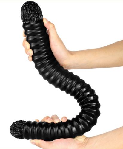 Big Tortos Dildo 55 x 5.5cm Black