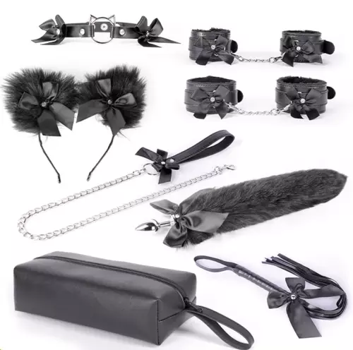 SM-Kit Bow Suit 7 Teile Schwarz – 3/7