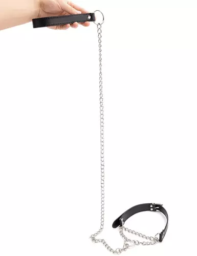 Halsband-Leine HEART CHAIN 80cm – 4/5