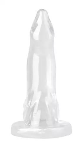 Transparenter Dildo Banka S 16 x 6.5cm – 2/4