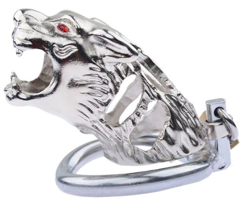 Panthera Metal Chastity Cage 9 x 3.4cm
