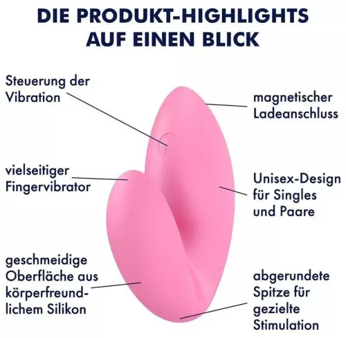 Vibrator Love Riot Satisfyer 6cm Rosa – 4/4
