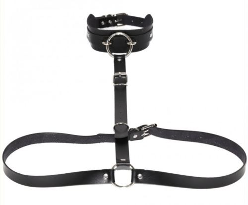 Strict Belt Collar Black