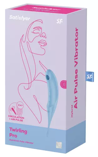 Kitzler-Stimulator Twirling Pro Blau – 2/7