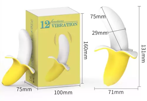 Vibrator Hola Banana 8 x 3cm – 7/7