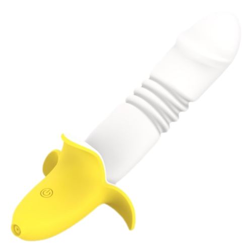 Banana Thrust 13 x 3.3cm thrusting dildo