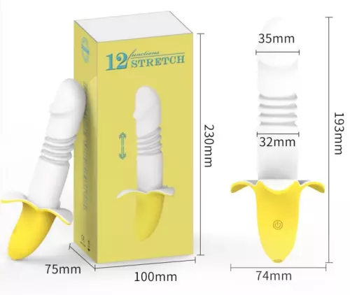 Stoßdildo Banana Thrust 13 x 3.3cm – 7/7