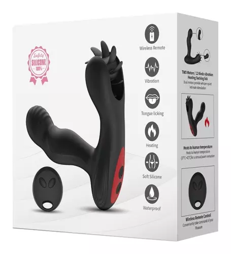 Dubbele stimulator Clit Rolling 10 x 3cm – 7/8