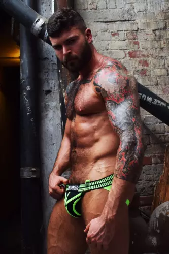 Jockstrap Hybred Neon-Grün – 8/14