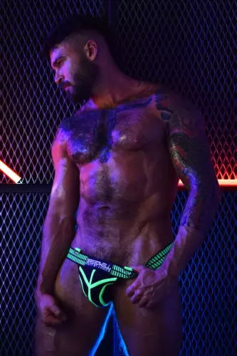 Jockstrap Hybred Neon-Grün – 11/14