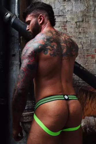 Jockstrap Hybred Neon-Grün – 13/14