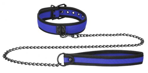 Neoprene Collar Ouch Puppy Blue