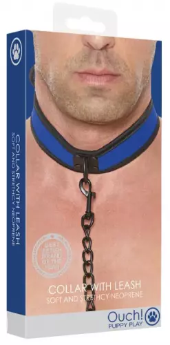 Halskette Neopren Ouch Puppy Blau – 2/7