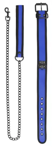 Halskette Neopren Ouch Puppy Blau – 4/7